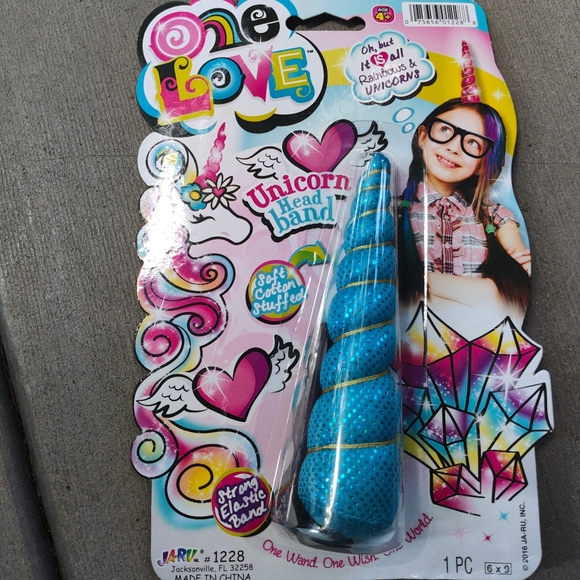 Ja-Ru One Love Sparkle Unicorn Headband - NEW - Picture 5 of 5